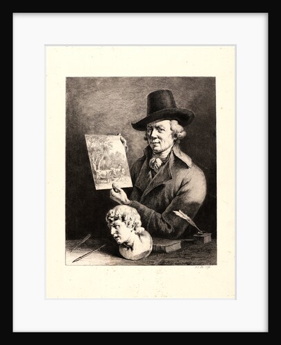 Self-Portrait, 1796 by Jean Jacques de Boissieu