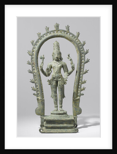 Shiva with the Moon in his Hair by Anonymous