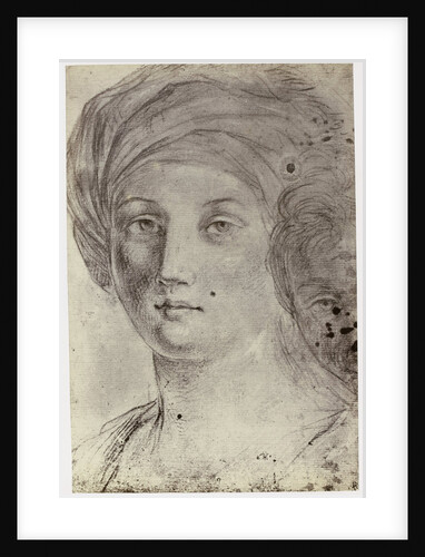 His Wife's Portrait by Anonymous