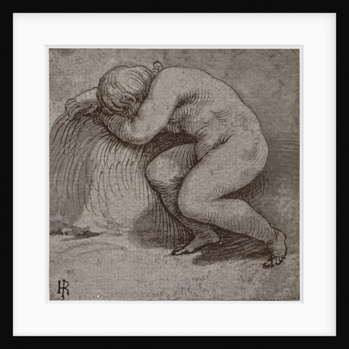 A Sleeping Child by Giulio Romano