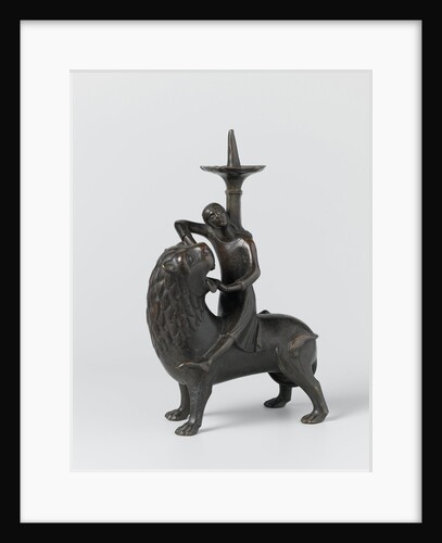 Candlestick Samson and the Lion by Anonymous