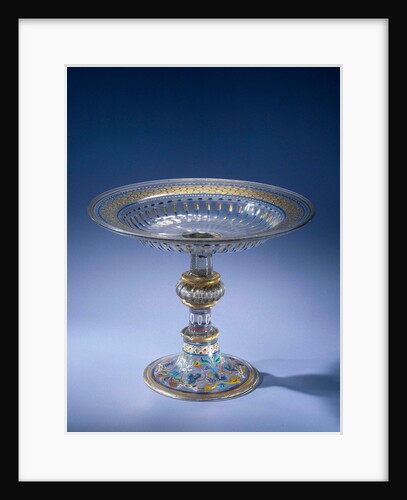 Tazza with polychrome by Anonymous