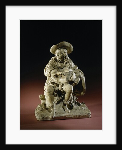 Hurdy-Gurdy Player by Pieter Xaveri