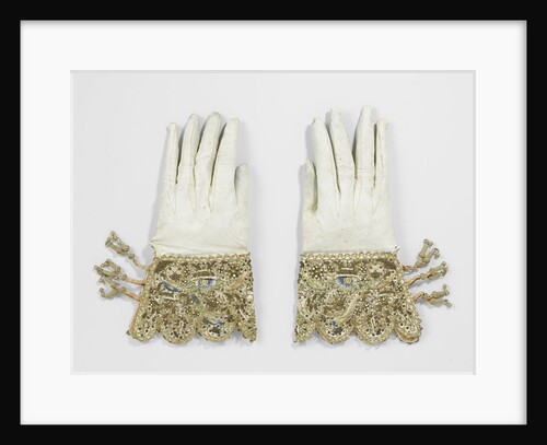 A Pair of Wedding Gloves by Anonymous