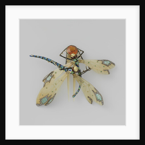 Comb in the form of two dragonflies by Lucien Gaillard