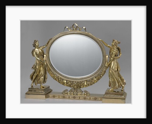 Toilet mirror, Joseph-Germain Dutalis by Louis Royer