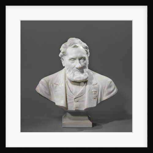 Bust of Johannes Petrus Hasebroek, 1812-1896 by Johan Keller