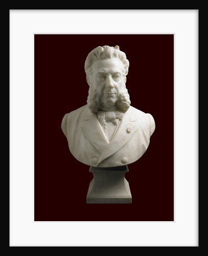 Bust of Jan Jacob Lodewijk ten Kate, poet by Bart van Hove