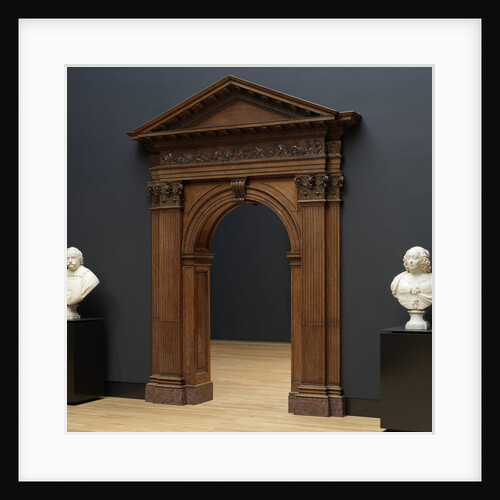 Portico and pediment from the Huydecoper house by Philips Vinckboons II