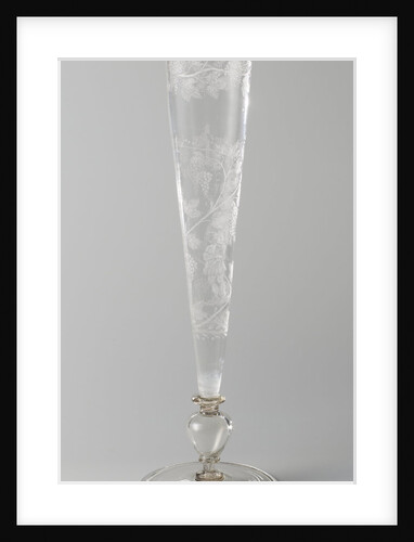 Flute glass by Pieter Nolpe