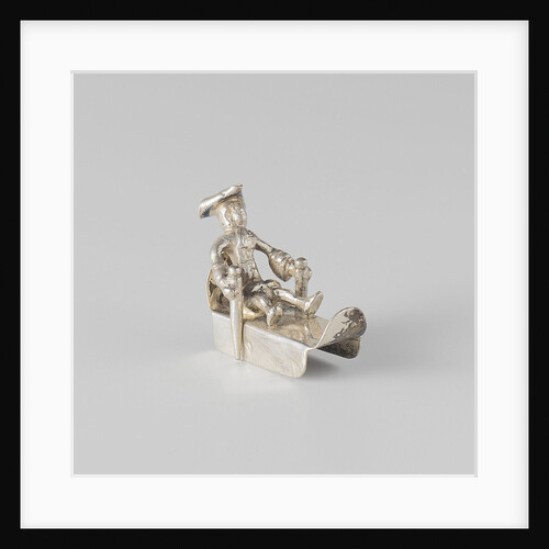 Ice sledge racing by Anonymous