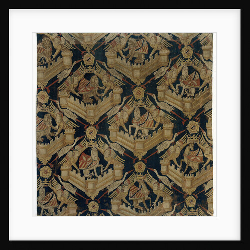 Carpet with the coat of arms of Rogier de Beaufort, Turenne and De Comminges (fragment) by Anonymous