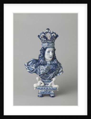 Bust of King-Stadtholder William III by De Metaale Pot