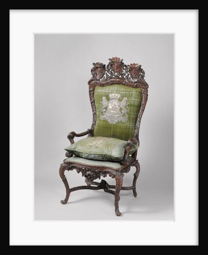Stadtholder's chair, Gerrit Hutte by Pieter van Dijck