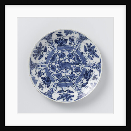 Blue and white Delft pottery by Anonymous