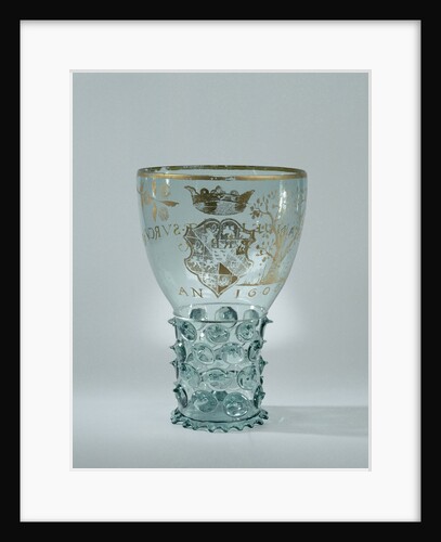 Roemer with the arms of Prince Maurice and the inscription: TANDEM.FIT. SVRCULUS ARBOR by Anonymous