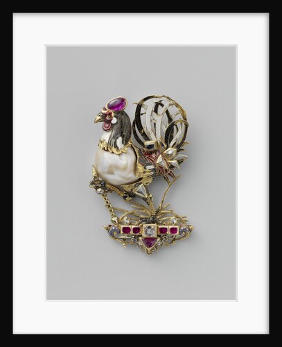 Pendant in the form of a cock by Anonymous