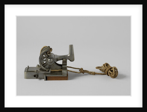 Percussion Lock for gun by Anonymous