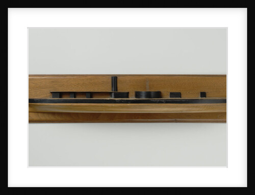 Half Model of a monitor by R. Napier & Sons