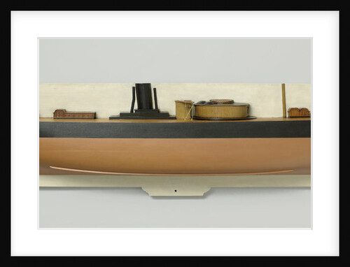 Half Model of a ship ramming ears by Rijkswerf Amsterdam