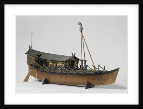 Model of an Oriental vessel by Anonymous