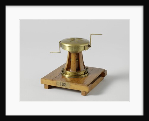 Model of a winch spindle by Anonymous