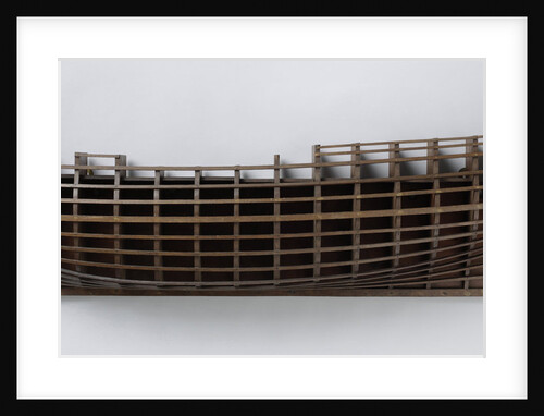 Half Model of a liner of 70 pieces by Anonymous