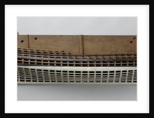 Half Model of a liner of 60 pieces by Anonymous