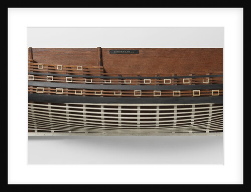 Half Model of a liner of 68 pieces by Anonymous