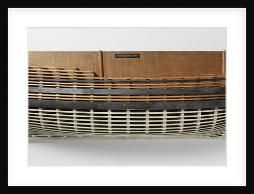 Half Model of a liner of 80 pieces by Anonymous
