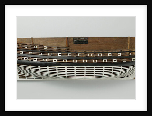 Half Model of a liner of 68 pieces by Anonymous