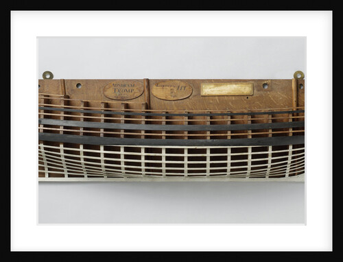 Half Model of a liner of 68 pieces by Anonymous