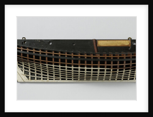 Half Model of a cutter by Anonymous