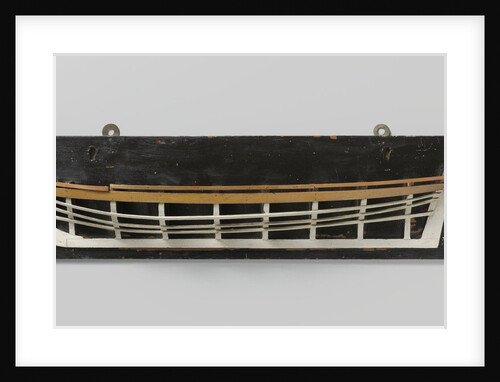 Half Model of a boat by Anonymous