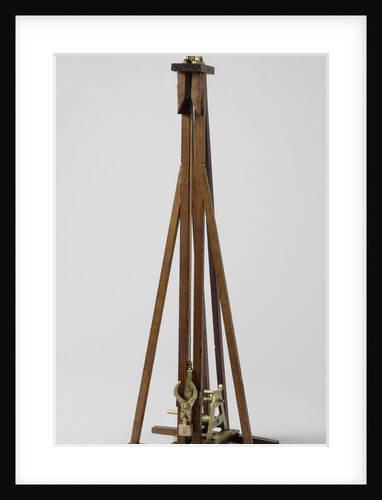 Model of a pile driver by Anonymous