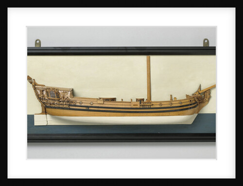 Half Model of an Admiralty yacht by Anonymous