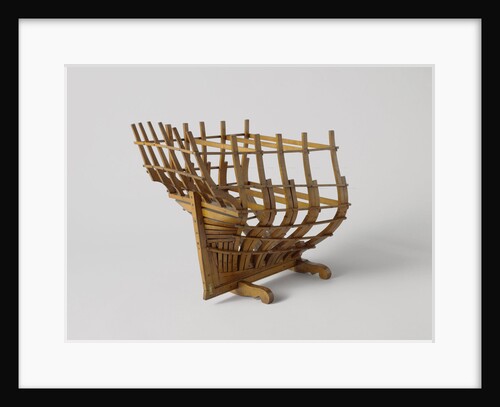 Model of a poop in his rafters of formation by Anonymous