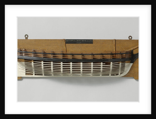 Half Model of a merchant ship by Anonymous