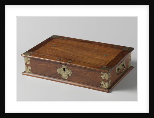 Box containing documents concerning the lodestone of Tsar Peter the Great of Russia by Anonymous