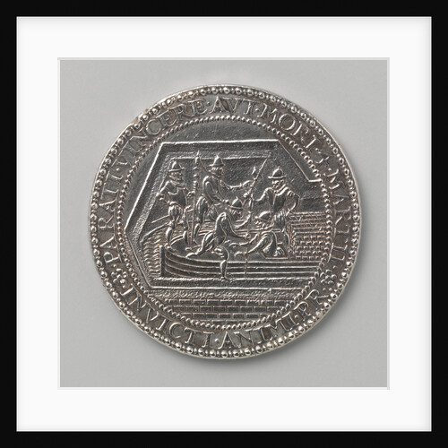 Taking Breda with the aid of the Turfschip, penny donated to the conquerors of the city, The Netherlands by Anonymous