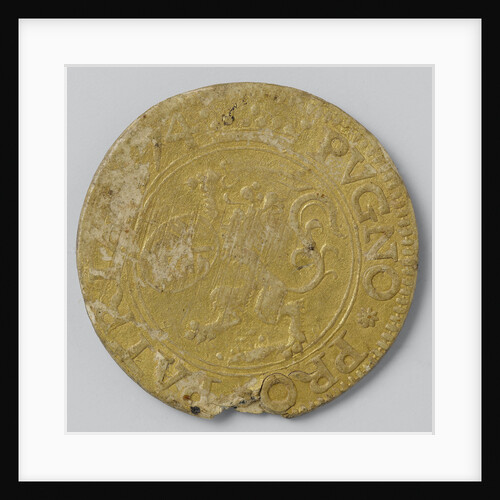 Emergency Currency quarter guilders from siege of Leiden The Netherlands by Anonymous