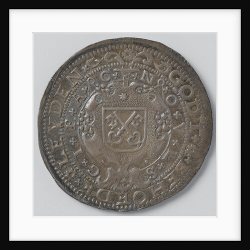 Twenty-eight pence, siege of Leiden, emergency coin made of silver from churches and monasteries by Anonymous