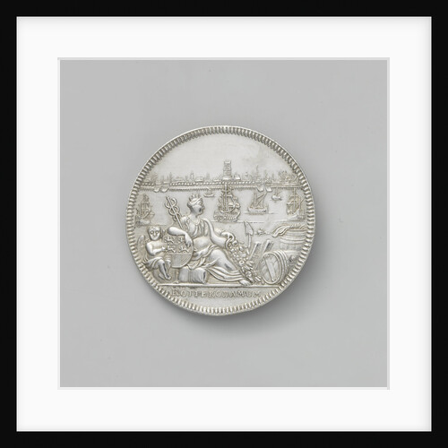 Attendance Token of Rotterdam The Netherlands, Van de Vou by Jacob van Dishoecke