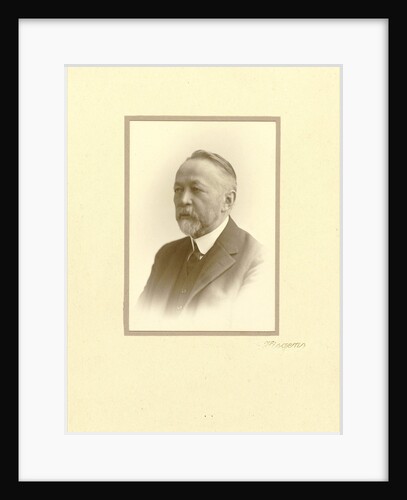 Andries Bonger in middle age, Julius Heinrich Hisgen by Firma F. Hisgen