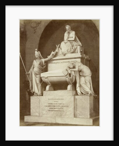 Tomb of Dante by Fratelli Alinari