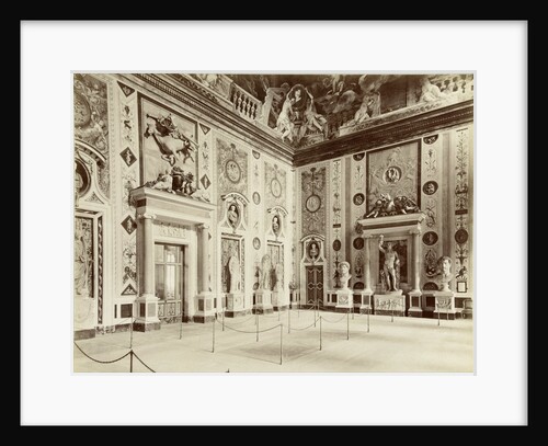 Interior of the Villa Borghese by Fratelli Alinari