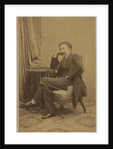 Portrait of Elchanon Verveer by Maurits Verveer