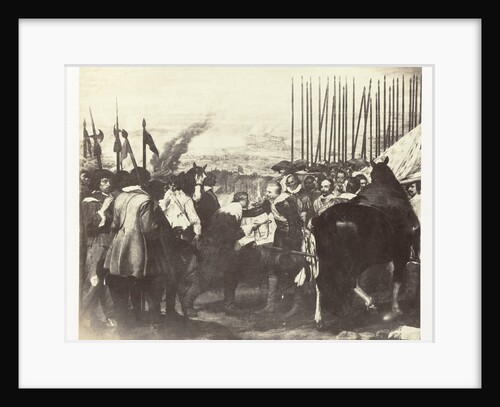 Photo Reproduction of painting from Museum of Isabella II Velazques, the Surrender of Breda by Anonymous
