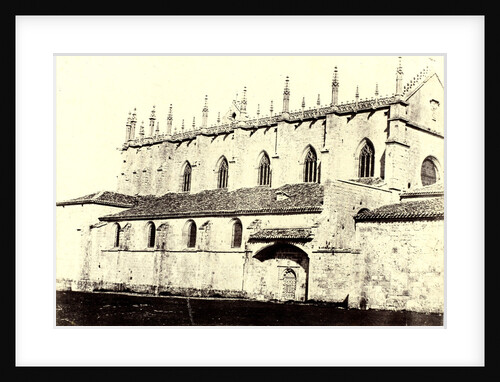 Monastery of Miraflores in Burgos Spain by Charles Clifford