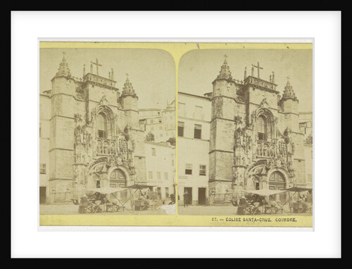 Church Santa-Cruz, Coimbra Portugal by Anonymous